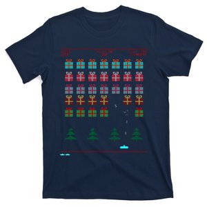 Ugly Christmas Style Retro Video Game T-Shirt