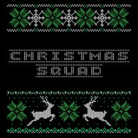 Ugly Christmas Squad Family Group Matching Christmas Pajama Party Drawstring Bag