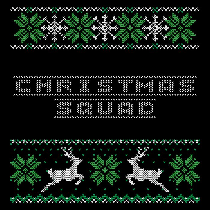 Ugly Christmas Squad Family Group Matching Christmas Pajama Party Drawstring Bag