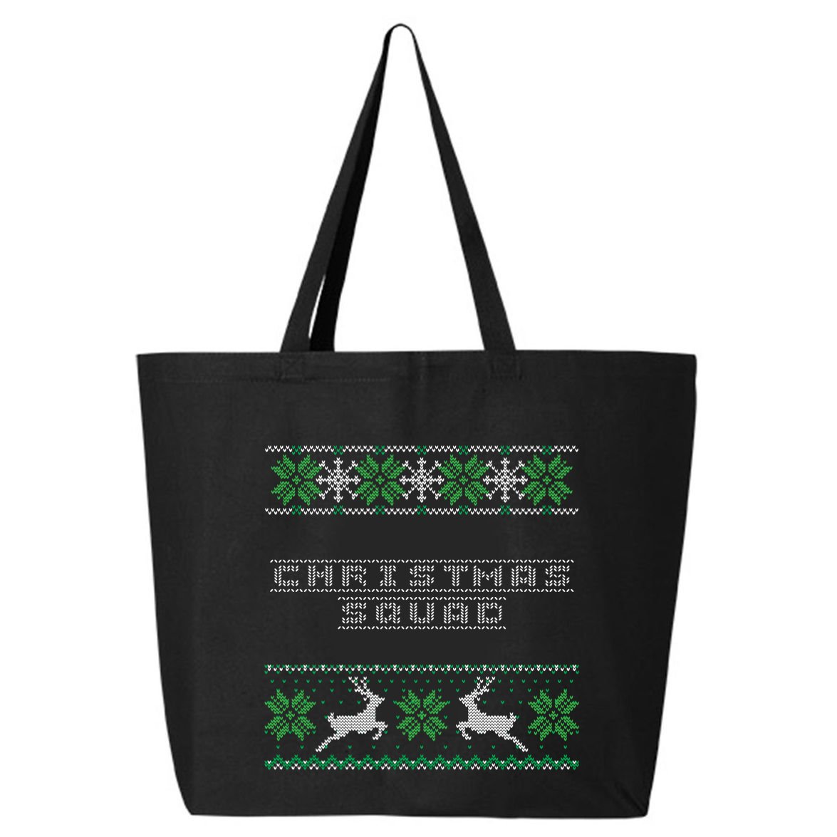 Ugly Christmas Squad Family Group Matching Christmas Pajama Party 25L Jumbo Tote