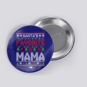 Ugly Christmas Sweaters SantaS Favorite Mama Cute Gift Button