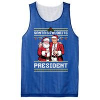 Ugly Christmas SantaS Favorite President Gift Mesh Reversible Basketball Jersey Tank