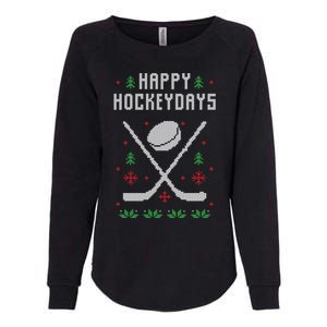 Ugly Christmas Sweater Ugly Sweater Ice Hockey Meaningful Gift Womens California Wash Sweatshirt