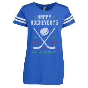 Ugly Christmas Sweater Ugly Sweater Ice Hockey Meaningful Gift Enza Ladies Jersey Football T-Shirt