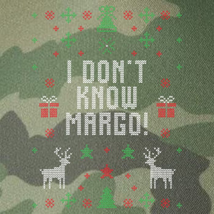 Ugly Christmas Sweater I Don't Know Margo Legacy Tie Dye Trucker Hat