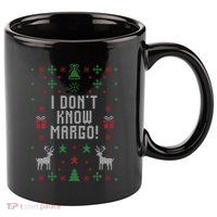 Ugly Christmas Sweater I Don't Know Margo 11oz C Handle Ceramic Mug