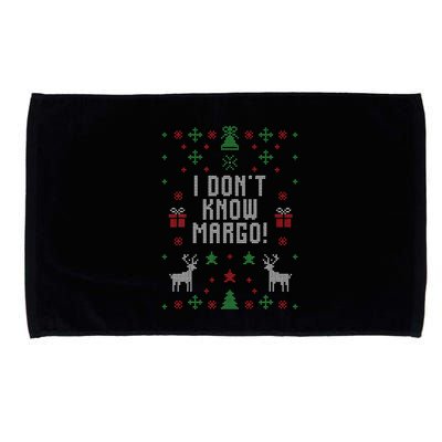 Ugly Christmas Sweater I Don't Know Margo Microfiber Hand Towel