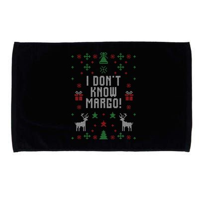 Ugly Christmas Sweater I Don't Know Margo Microfiber Hand Towel