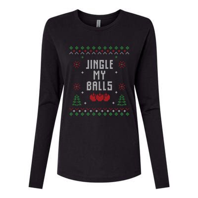 Ugly Christmas Sweater Womens Cotton Relaxed Long Sleeve T-Shirt