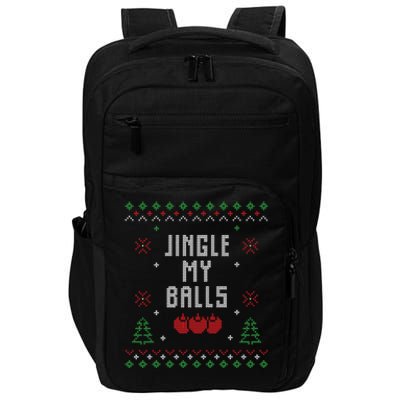 Ugly Christmas Sweater Impact Tech Backpack