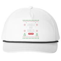 Ugly Christmas Sweater Snapback Five-Panel Rope Hat