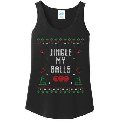 Ugly Christmas Sweater Ladies Essential Tank