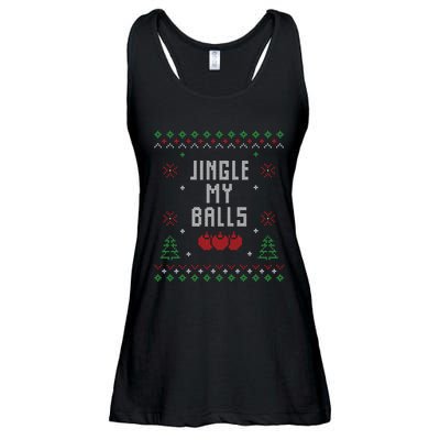 Ugly Christmas Sweater Ladies Essential Flowy Tank