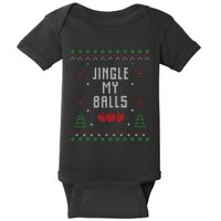 Ugly Christmas Sweater Baby Bodysuit