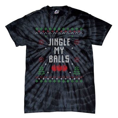 Ugly Christmas Sweater Tie-Dye T-Shirt