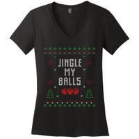 Ugly Christmas Sweater Women's V-Neck T-Shirt