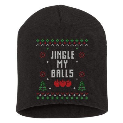 Ugly Christmas Sweater Short Acrylic Beanie