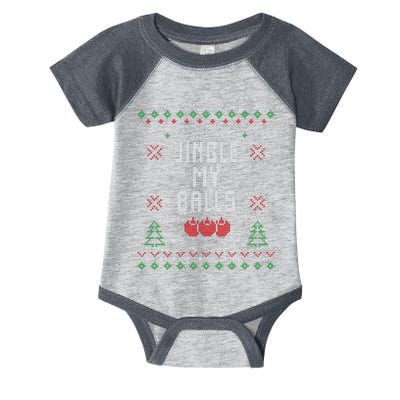 Ugly Christmas Sweater Infant Baby Jersey Bodysuit