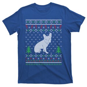 Ugly Christmas Sweater Party French Bulldog Lover Xmas Gift T-Shirt