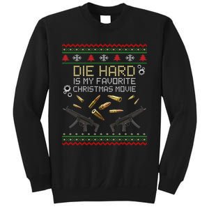 Ugly Christmas Sweater Die Hard Is My Favorite Christmas Movie Sweatshirt