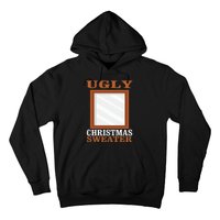 Ugly Christmas Sweater With Mirror Funny Xmas Hoodie