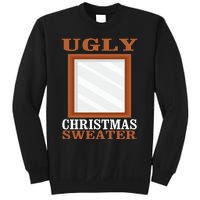 Ugly Christmas Sweater With Mirror Funny Xmas Sweatshirt