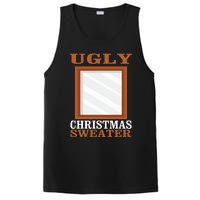 Ugly Christmas Sweater With Mirror Funny Xmas PosiCharge Competitor Tank