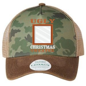 Ugly Christmas Sweater With Mirror Funny Xmas Idea Legacy Tie Dye Trucker Hat