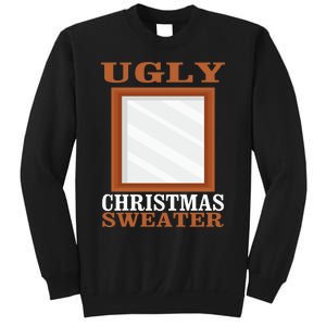 Ugly Christmas Sweater With Mirror Funny Xmas Idea Sweatshirt