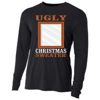 Ugly Christmas Sweater With Mirror Funny Xmas Idea Cooling Performance Long Sleeve Crew