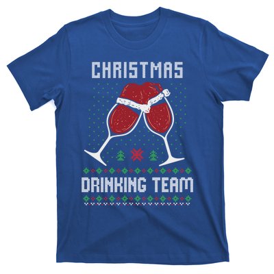 Ugly Christmas Sweater Alcohol Beer Ing Team Wine Meaningful Gift T-Shirt