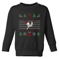 Ugly Christmas Sloth Sweater Santa Lights Funny Xmas Design Toddler Sweatshirt