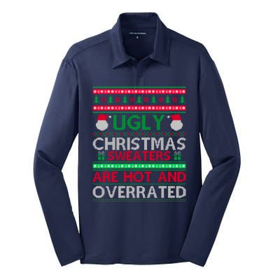 Ugly Christmas Sweaters Are Hot And Overrated Silk Touch Performance Long Sleeve Polo