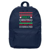 Ugly Christmas Sweaters Are Hot And Overrated 16 in Basic Backpack