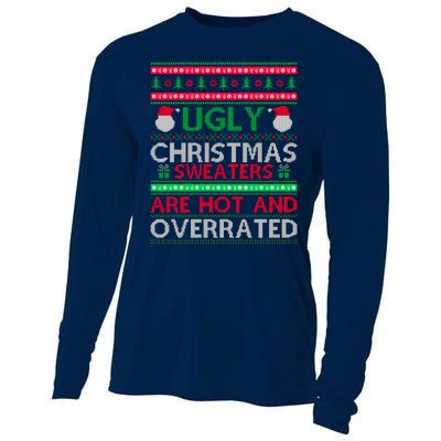 Ugly Christmas Sweaters Are Hot And Overrated Cooling Performance Long Sleeve Crew