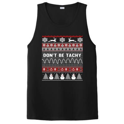 Ugly Christmas Sweater For Nurse Healthcare Ambulance Gift PosiCharge Competitor Tank