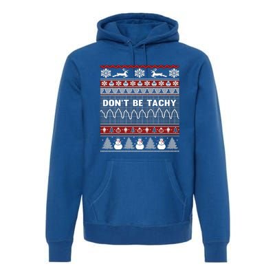 Ugly Christmas Sweater For Nurse Healthcare Ambulance Gift Premium Hoodie