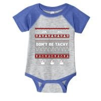 Ugly Christmas Sweater For Nurse Healthcare Ambulance Gift Infant Baby Jersey Bodysuit