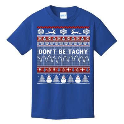 Ugly Christmas Sweater For Nurse Healthcare Ambulance Gift Kids T-Shirt