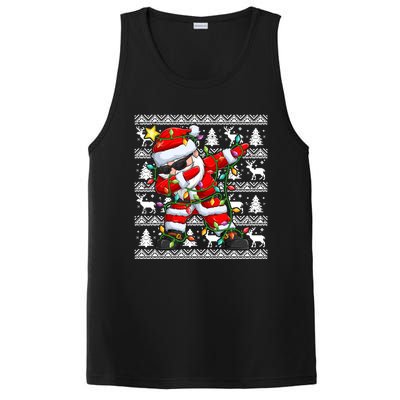 Ugly Christmas Sweater Dabbing Santa Meaningful Gift PosiCharge Competitor Tank