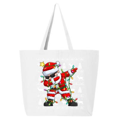 Ugly Christmas Sweater Dabbing Santa Meaningful Gift 25L Jumbo Tote