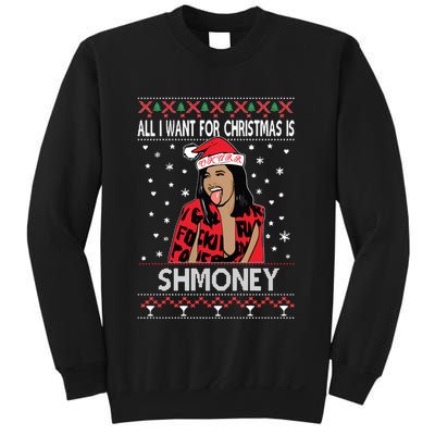Ugly Christmas Sweater Cardi B All I Want For Christmas Is Shmoney Sweatshirt