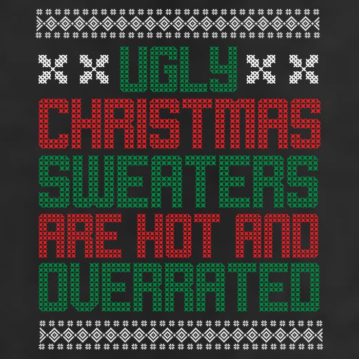 Ugly Christmas Sweaters Are Hot And Overrated Adult Drive Performance Visor