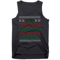 Ugly Christmas Sweaters Are Hot And Overrated Tank Top