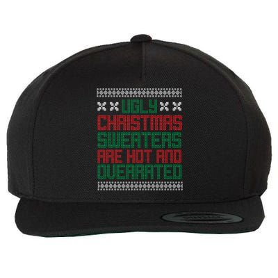 Ugly Christmas Sweaters Are Hot And Overrated Wool Snapback Cap