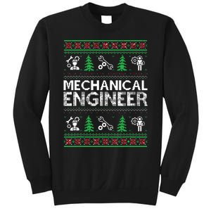 Ugly Christmas Sweaters Matching Mechanical Engineer Holiday Sweatshirt