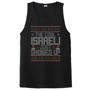 Ugly Christmas Sweater Israeli Cool Funny Xmas PosiCharge Competitor Tank