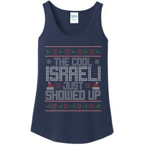 Ugly Christmas Sweater Israeli Cool Funny Xmas Ladies Essential Tank