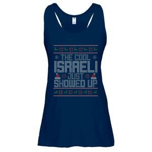 Ugly Christmas Sweater Israeli Cool Funny Xmas Ladies Essential Flowy Tank