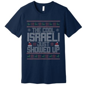 Ugly Christmas Sweater Israeli Cool Funny Xmas Premium T-Shirt